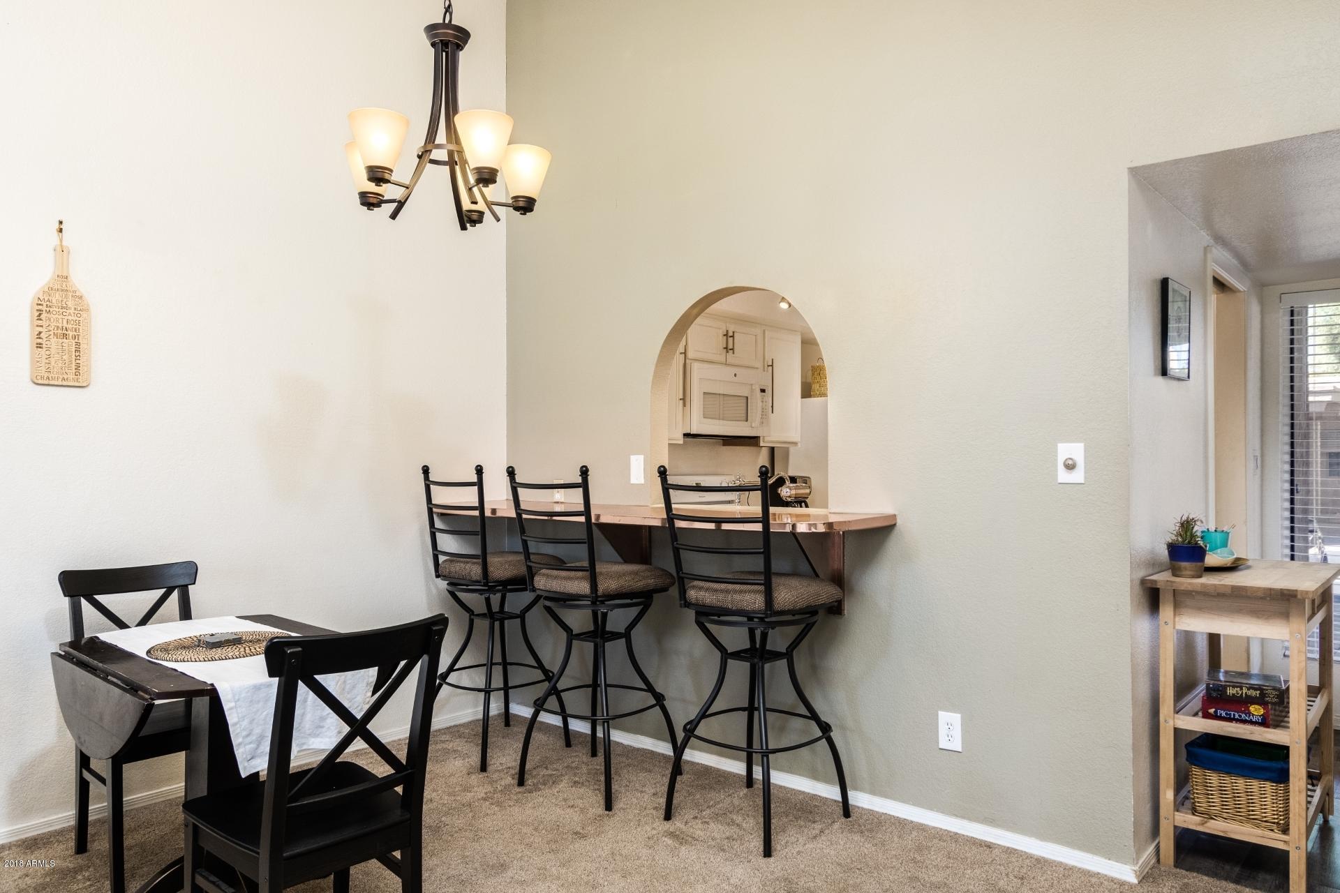 1217 North Miller Road, Unit 40 Scottsdale, AZ 85257 - Photo 7 of 20 Breakfast Bar