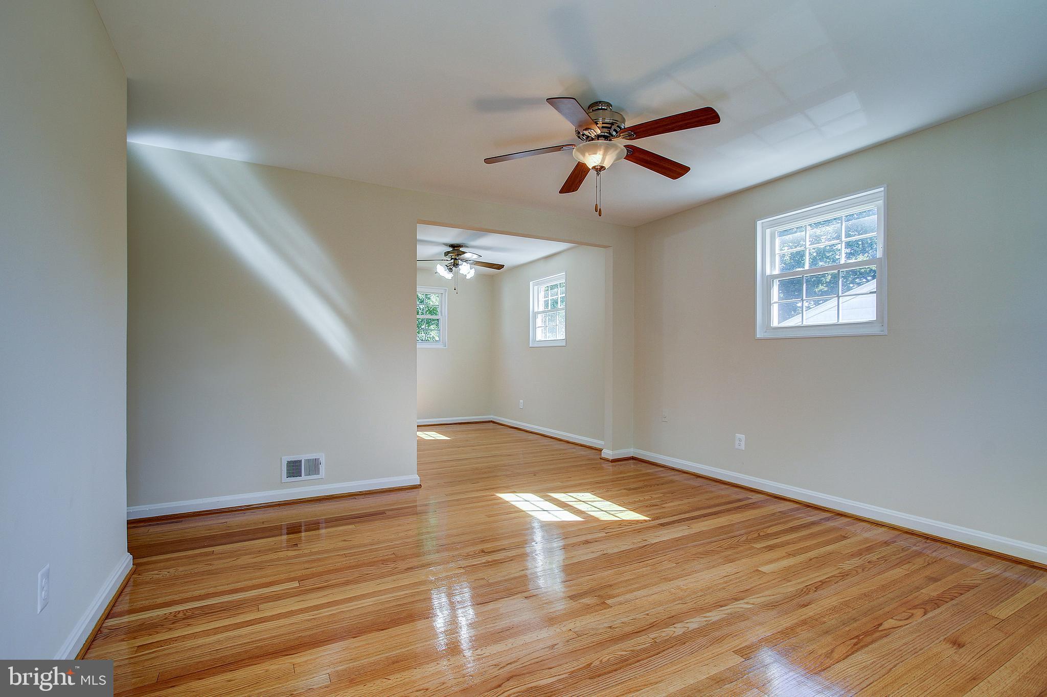 4713 Olden Road Rockville, MD 20852 - Photo 2 of 24 Large Living Room, New Paint & Ceiling Fan