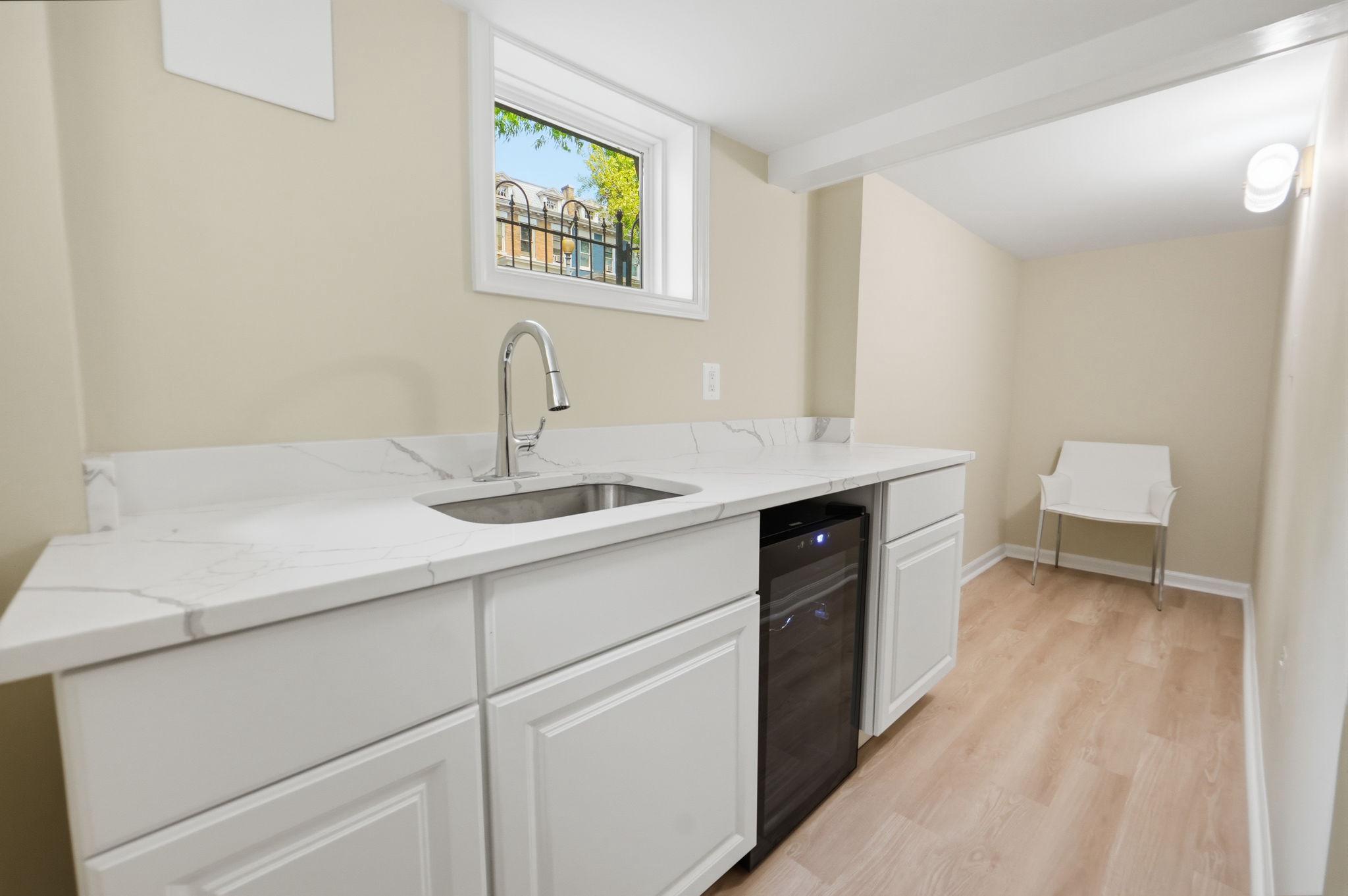 518 Columbia Road Northwest Washington, DC 20001 - Photo 28 of 35 Modern kitchenette with natural light.