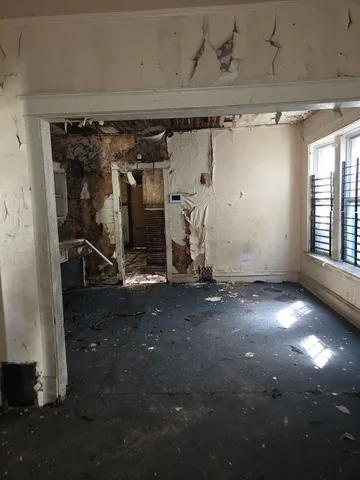 a view of storage and utility room