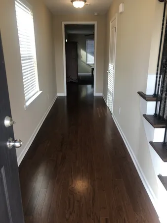 wooden floor in a gallery
