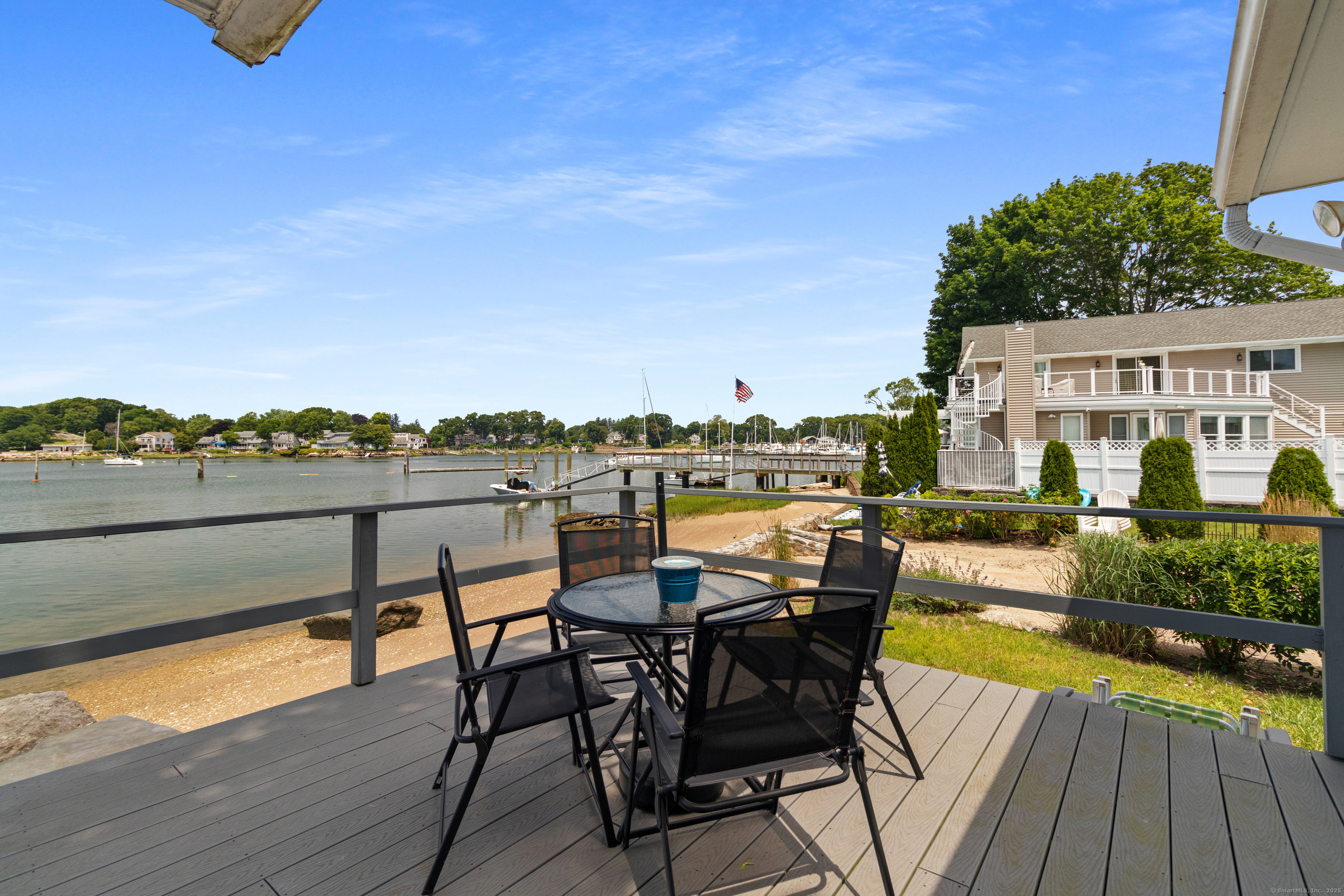 15 River Road Branford, CT 06405 - Photo 30 of 32 a view of a chairs and table on the terrace
