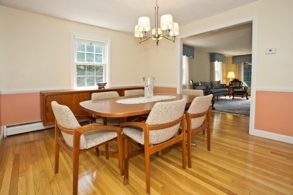18 Chatham Way Lynnfield, MA 01940 - Photo 7 of 28 a view of a dining room with furniture and wooden floor