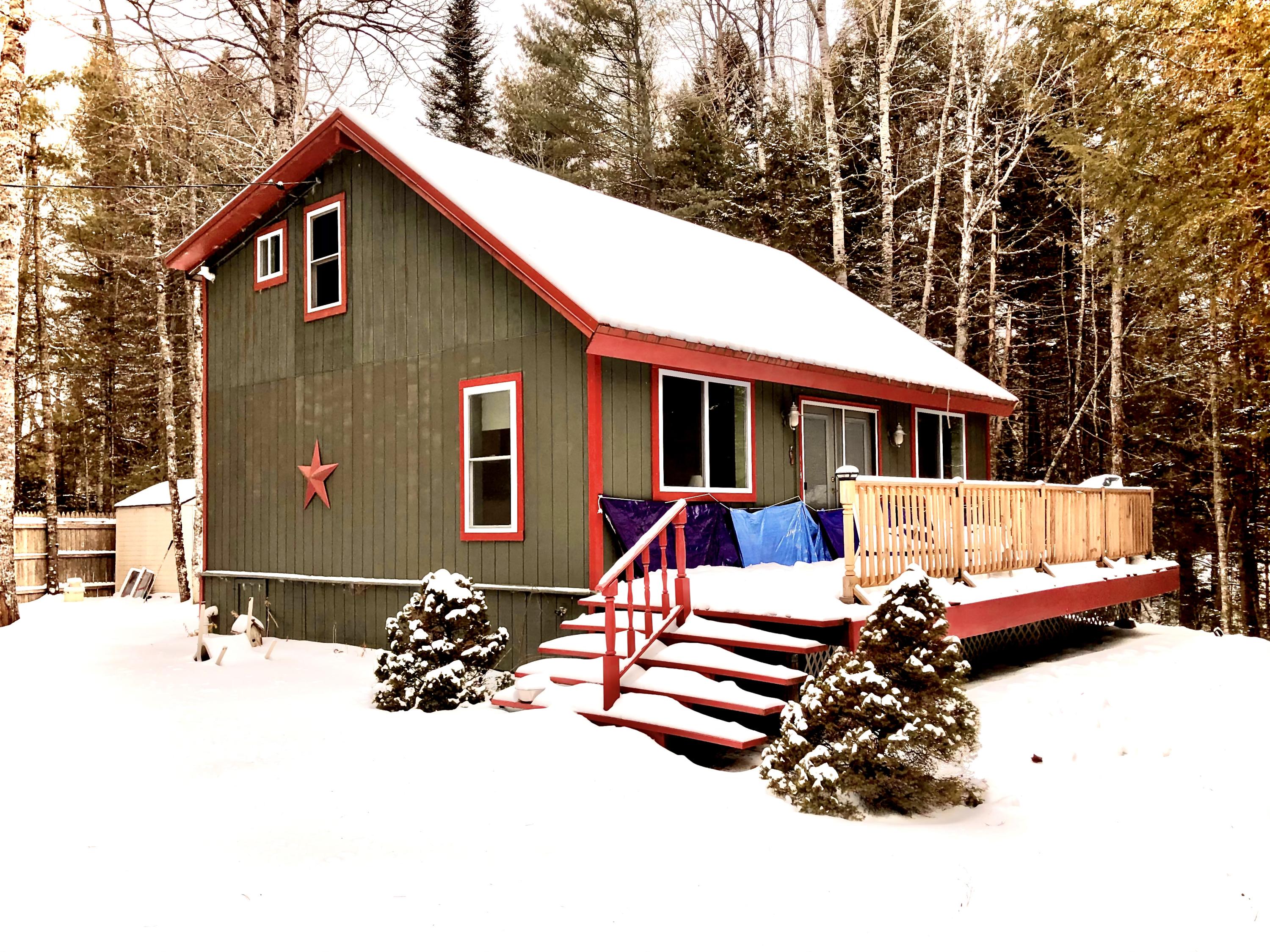 99 Silsby Road Mariaville, ME 04605 - Photo 2 of 18 Camp in Winter