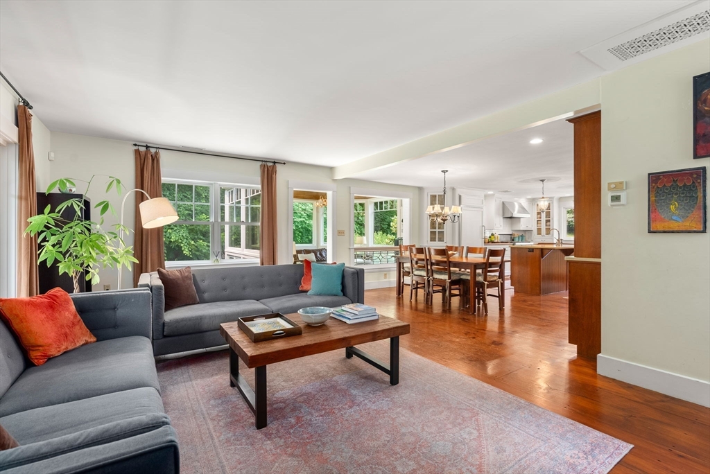 32 Intervale Road Weston, MA 02493 - Photo 13 of 42 a living room with furniture and a large window