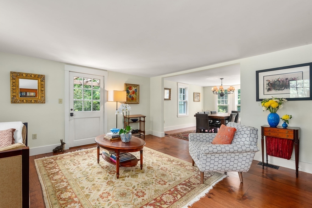 32 Intervale Road Weston, MA 02493 - Photo 19 of 42 a living room with furniture and wooden floor