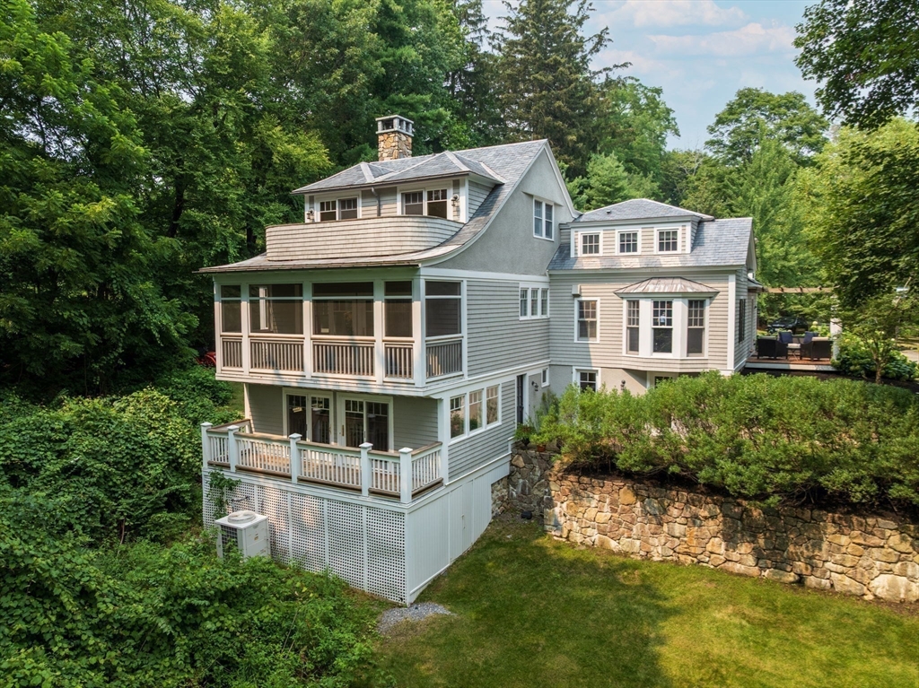 32 Intervale Road Weston, MA 02493 - Photo 36 of 42 a front view of a house with a yard