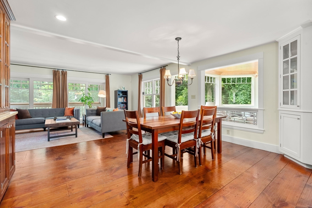 32 Intervale Road Weston, MA 02493 - Photo 9 of 42 a view of a dining room with furniture window and wooden floor