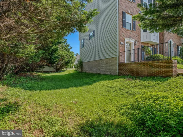 a view of a backyard with a garden