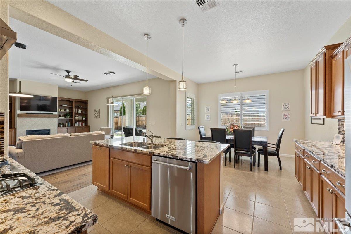 2300 Arpagos Lane Reno, NV 89521 - Photo 13 of 40 a kitchen with lots of counter top space