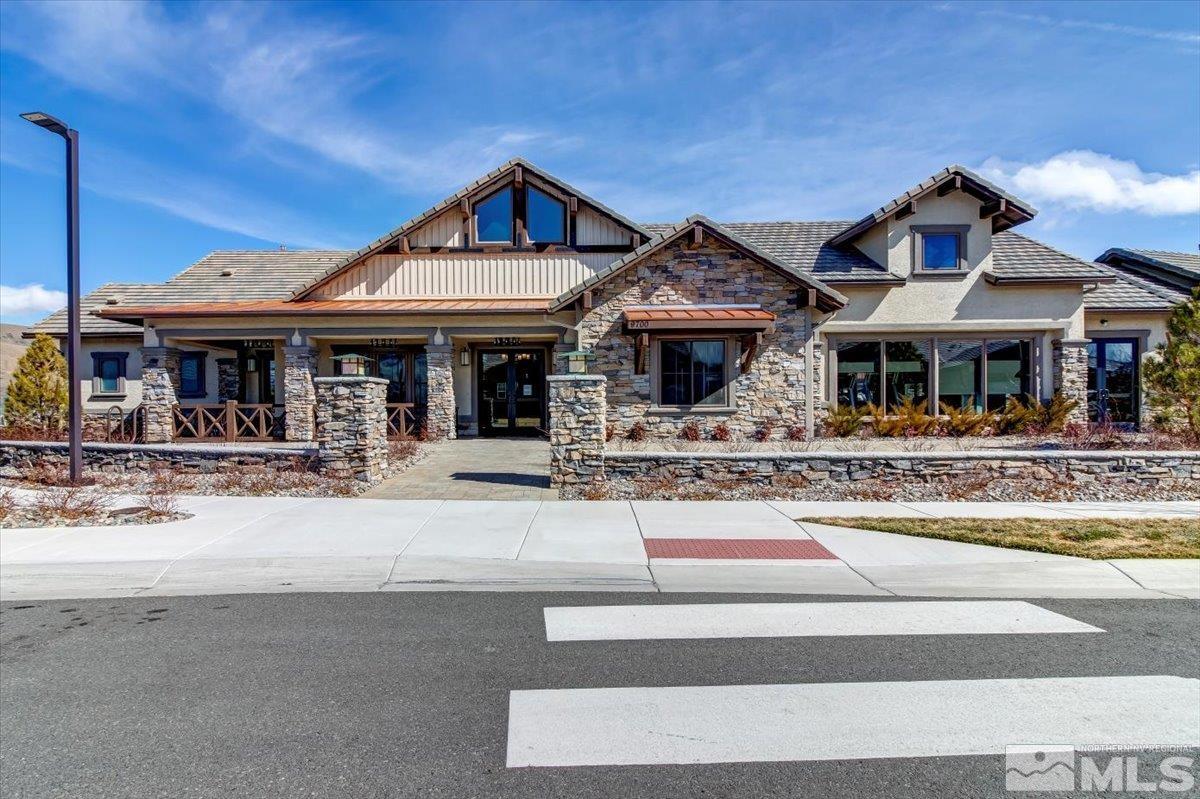 2300 Arpagos Lane Reno, NV 89521 - Photo 32 of 40 a front view of a house with porch