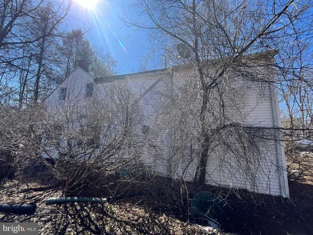 a view of outdoor space with deck and tree