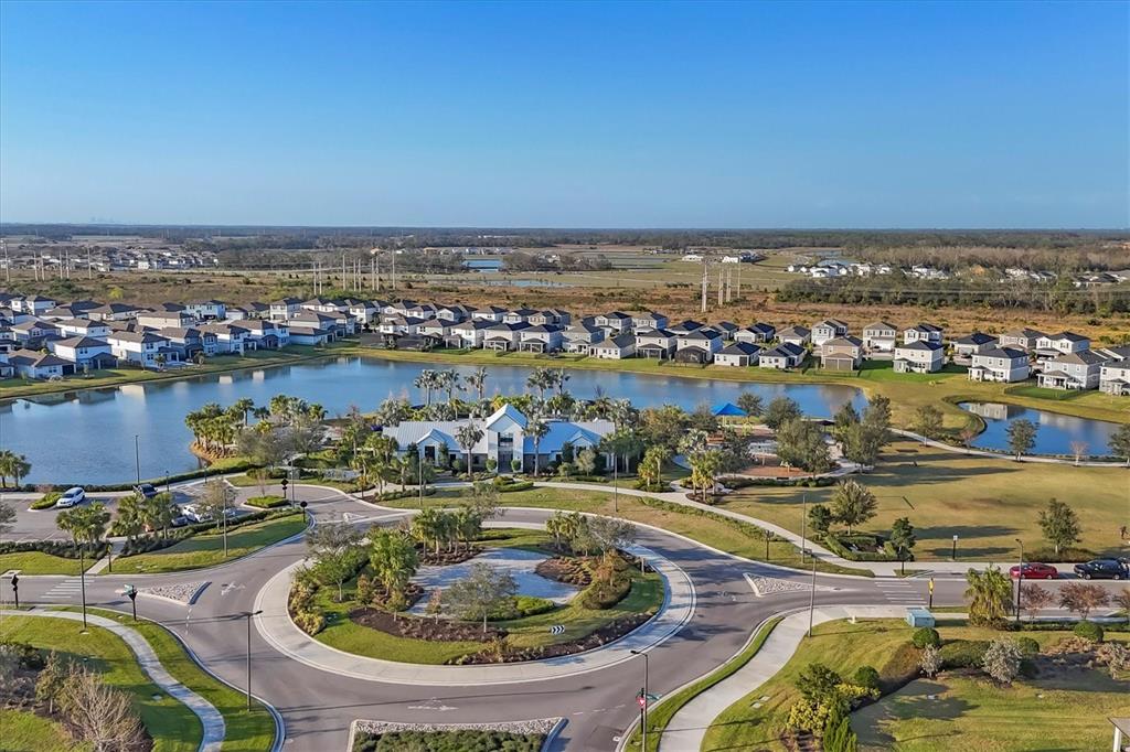 9528 Lamine Way Parrish, FL 34219 - Photo 39 of 58 an aerial view of a residential houses with outdoor space