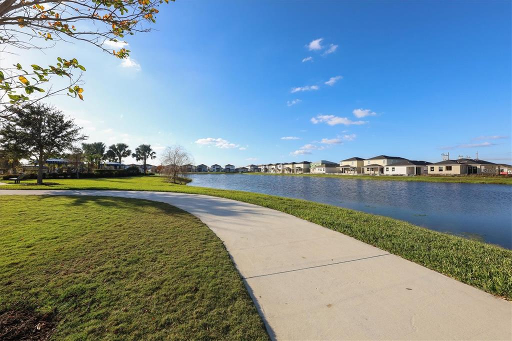 9528 Lamine Way Parrish, FL 34219 - Photo 52 of 58 a view of a swimming pool and an outdoor seating