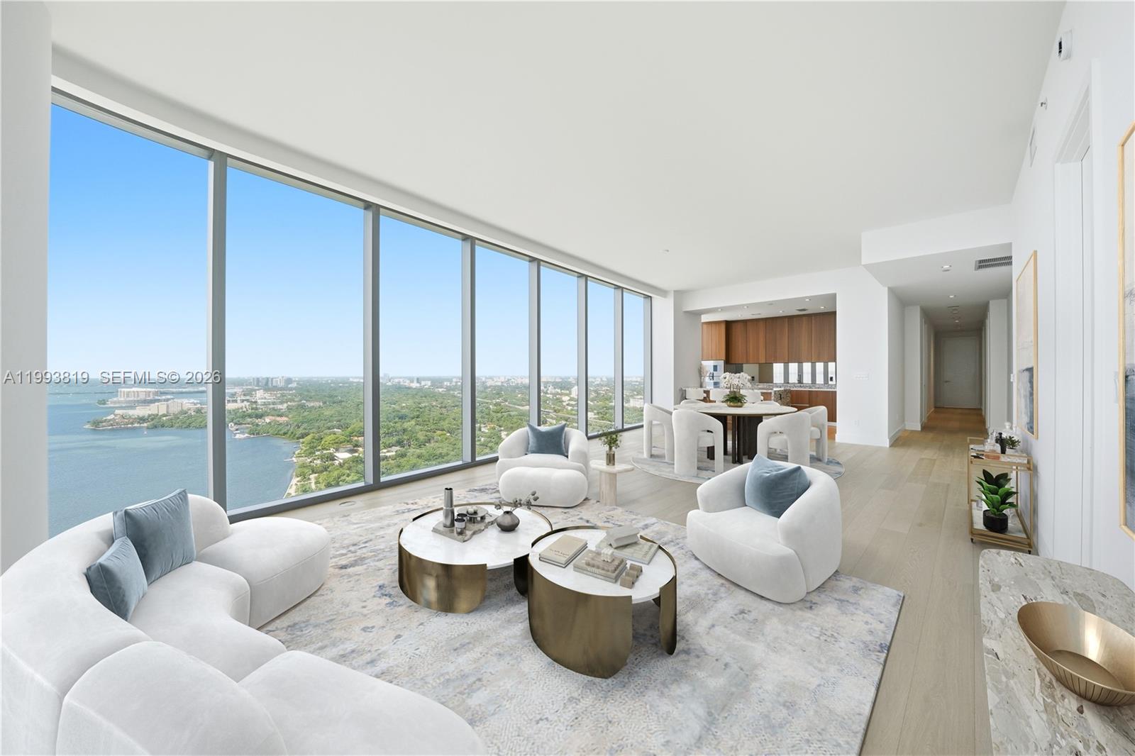 175 Southeast 25th Road, Unit 3102 Miami, FL 33129 - Photo 14 of 65 a living room with furniture and a large window