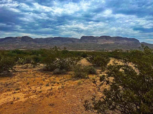 a view of lake with mountain