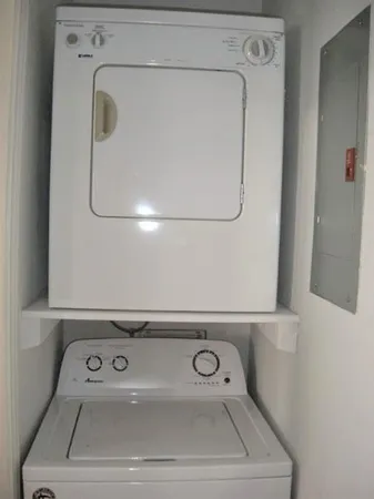 a close view of utility room
