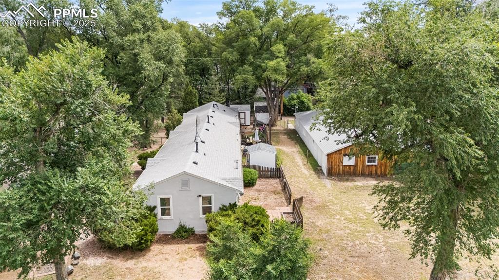 317 West Harrison Street Colorado Springs, CO 80907 - Photo 15 of 22 The detached garage next door on .25 acres is also for sale.