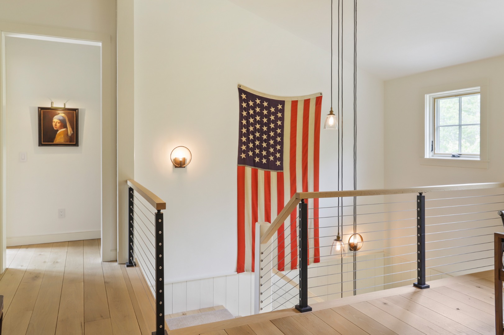 9 Ridge Hill Road Chilmark, MA 02535 - Photo 31 of 48 a view of a bedroom with wooden floor and windows