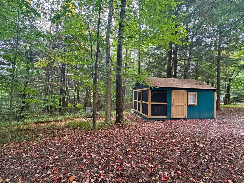 60 Stone Hill Road Rowe, MA 01367 - Photo 19 of 28 a backyard of a house with lots of green space