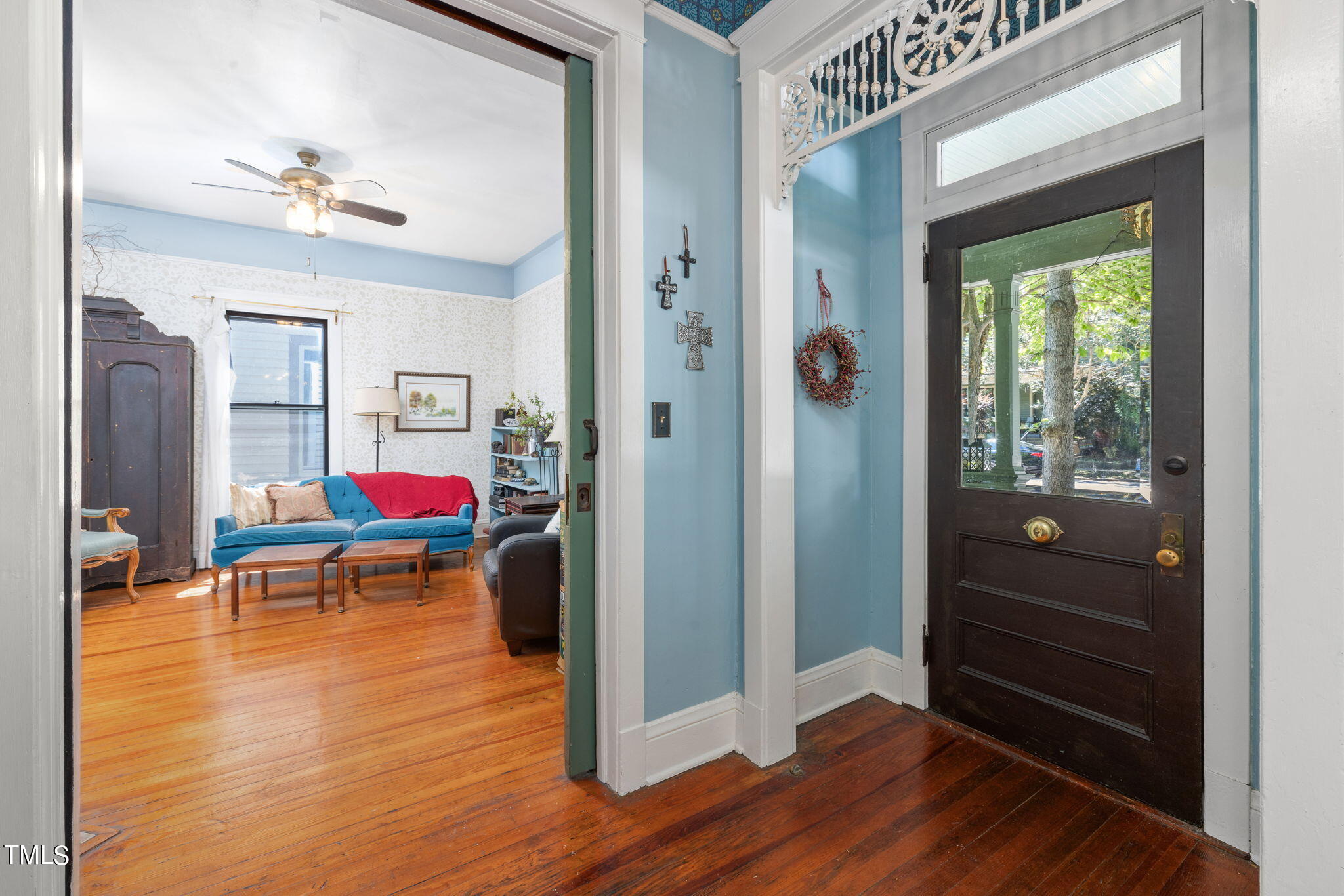 601 East Lane Street Raleigh, NC 27601 - Photo 4 of 34 a view of a room with wooden floor and closet