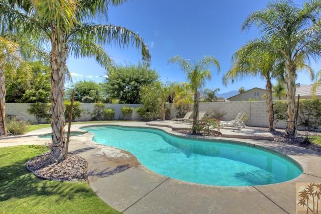 5 Champagne Circle Rancho Mirage, CA 92270 - Photo 23 of 24 a view of a backyard