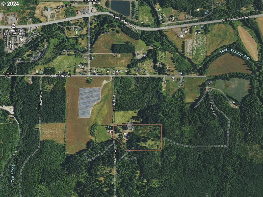 28250 Andy Riggs Road Grand Ronde, OR 97347 - Photo 2 of 48 a bird view of a house