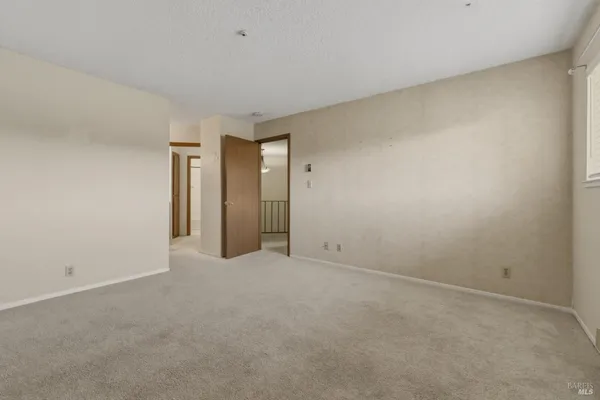 a view of empty room
