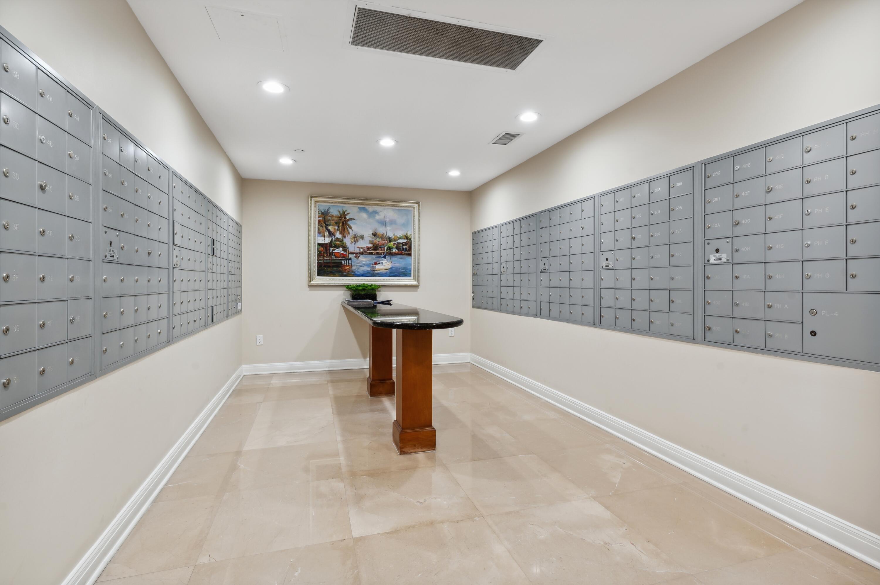 3000 North Ocean Drive, Unit 23A Singer Island, FL 33404 - Photo 38 of 60 12. Mailroom