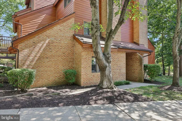 a view of a house with a tree