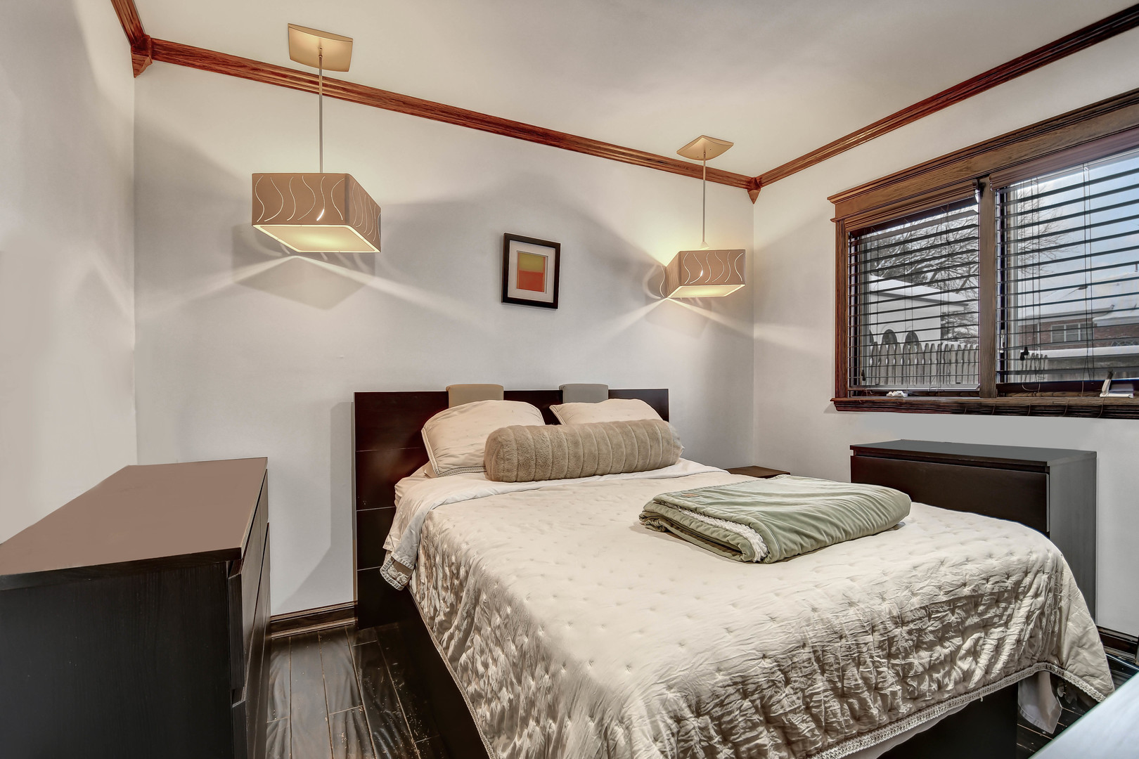 491 Old Surrey Road, Unit A Hinsdale, IL 60521 - Photo 13 of 23 a bedroom with a bed and a window