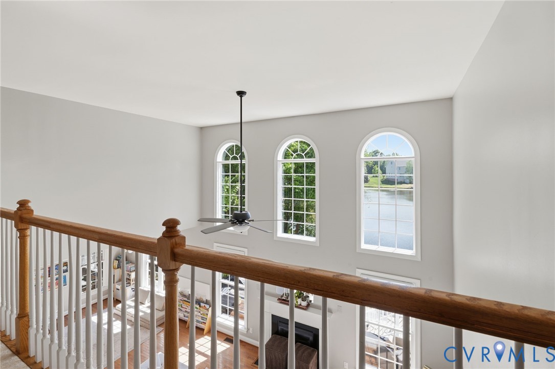 5418 Trail Ride Court Moseley, VA 23120 - Photo 23 of 52 Looking down to Great room from second floor