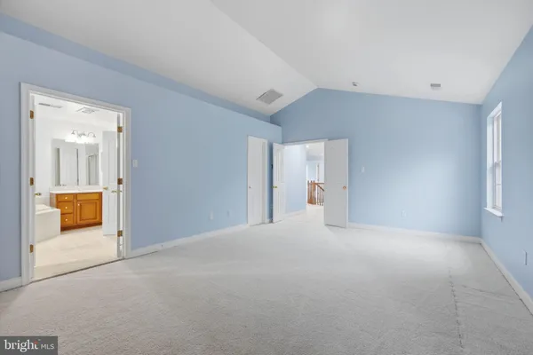 a view of empty room