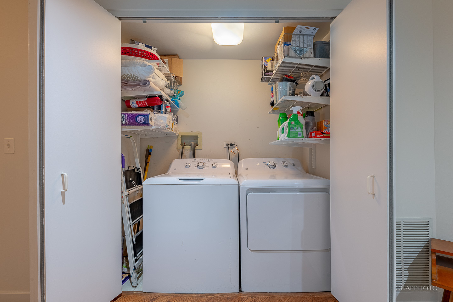 1151 West Washington Boulevard, Unit 125 Chicago, IL 60607 - Photo 20 of 24 a utility room with dryer and washer