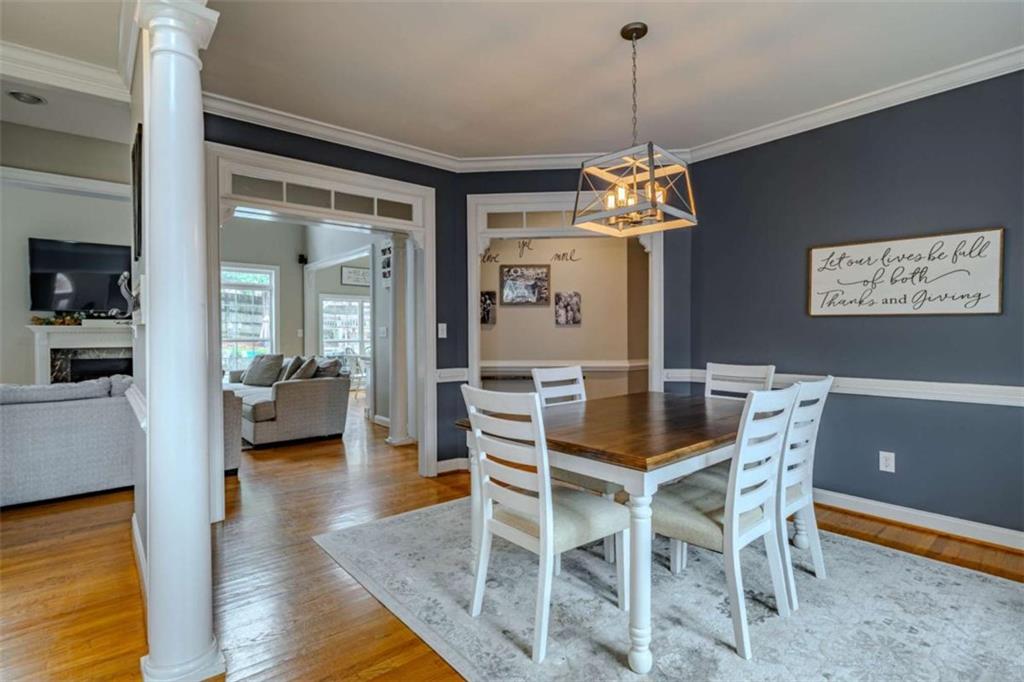 26 Saddlebrook Drive Rome, GA 30161 - Photo 12 of 63 a dining room with furniture and window