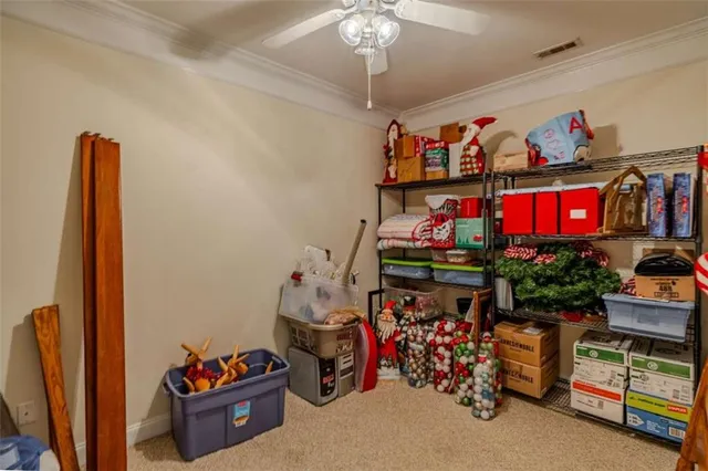 a view of a couch and chairs in the balcony
