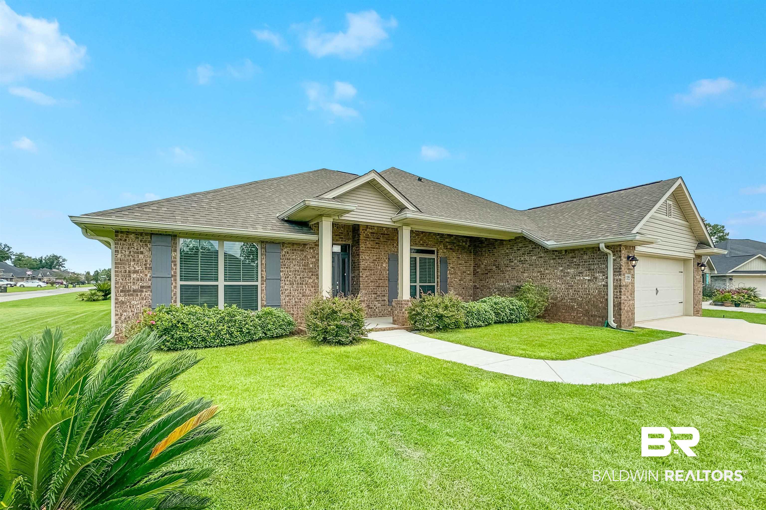 13155 Wishbone Court Foley, AL 36535 - Photo 2 of 39 View of front of home with a garage and a front yard