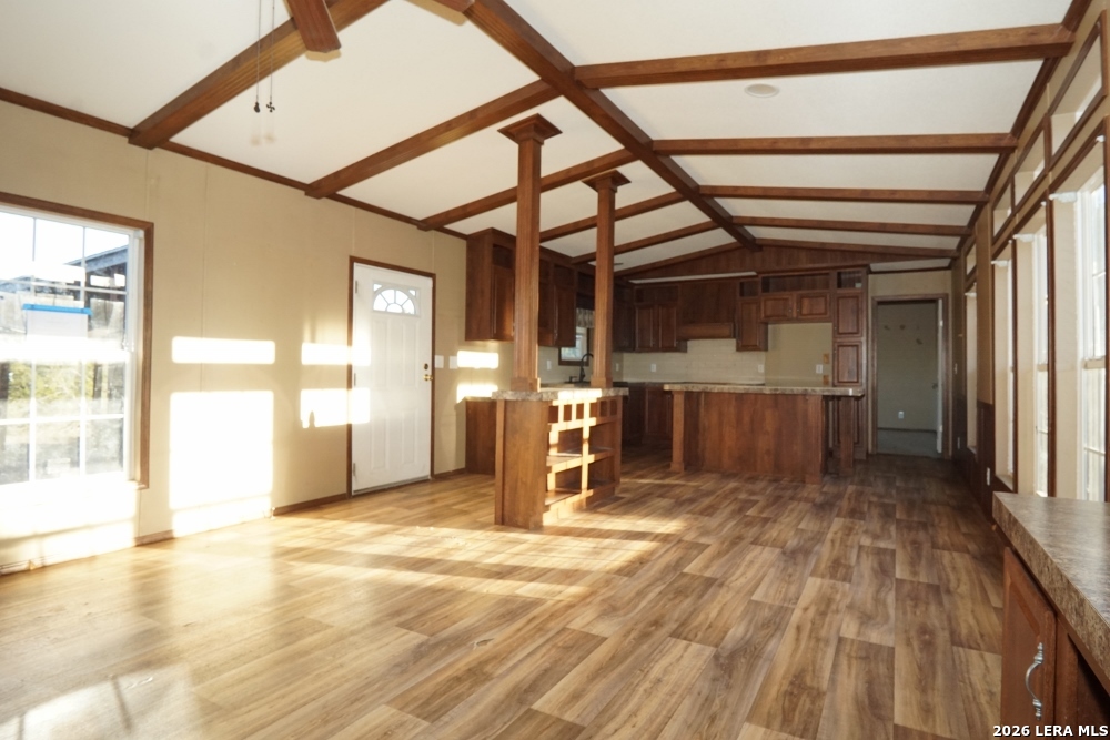 625 Pr 1517 Bandera, TX 78003 - Photo 15 of 18 a view of a room with wooden floor and a window