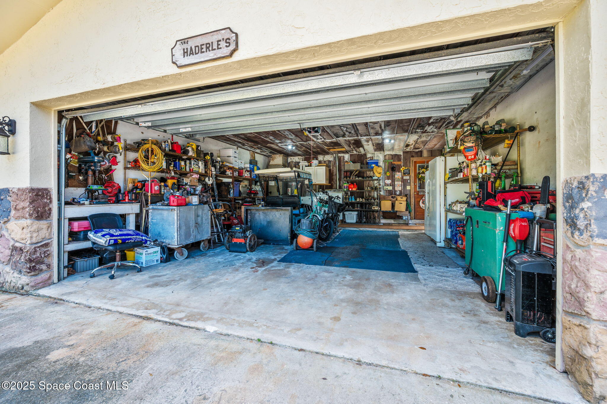 4505 Eldorado Way Melbourne, FL 32934 - Photo 41 of 78 a view of a garage
