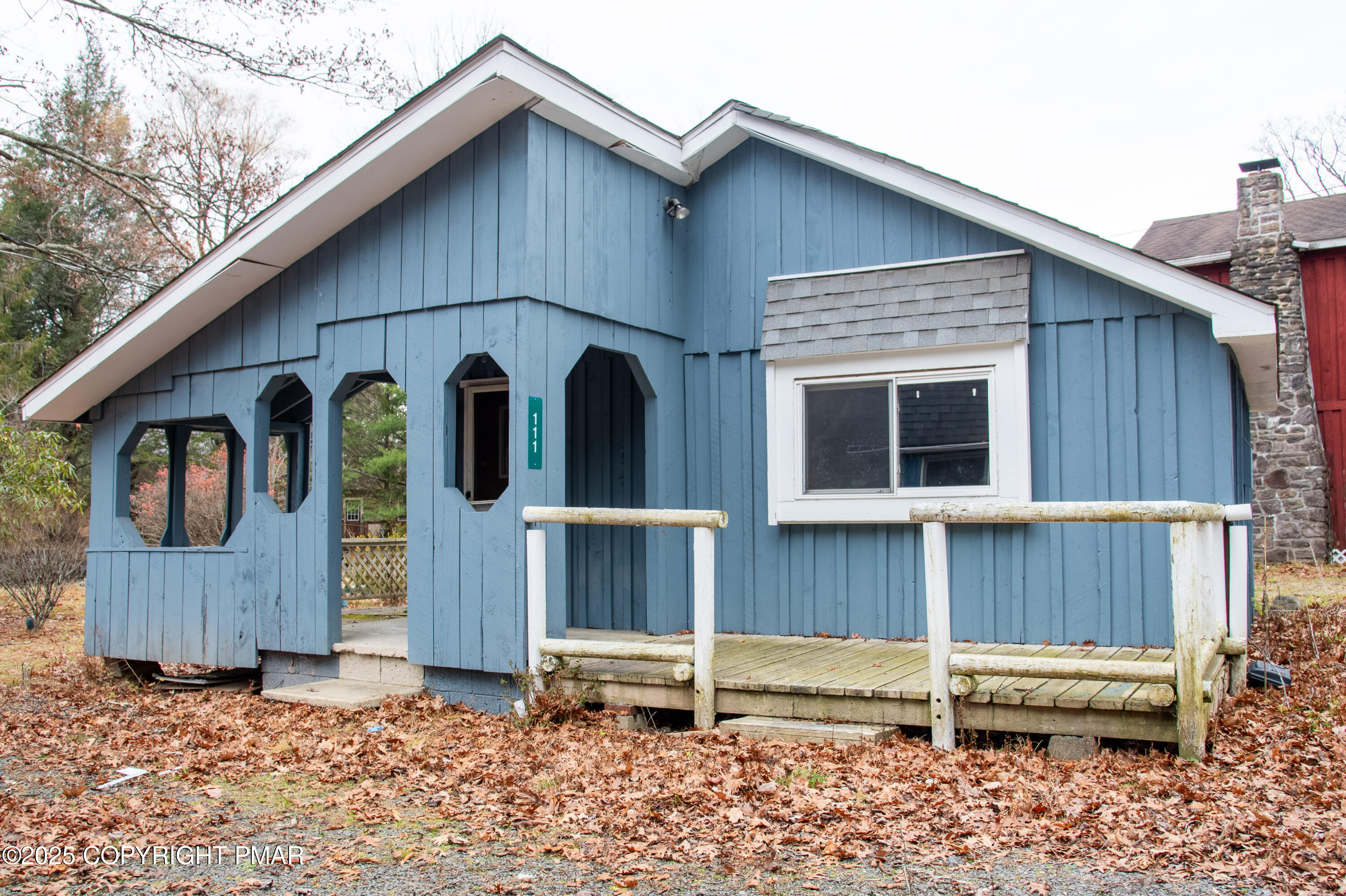 111 Rippling Brook Road Canadensis, PA 18325 - Photo 18 of 50 a view of a small house with backyard