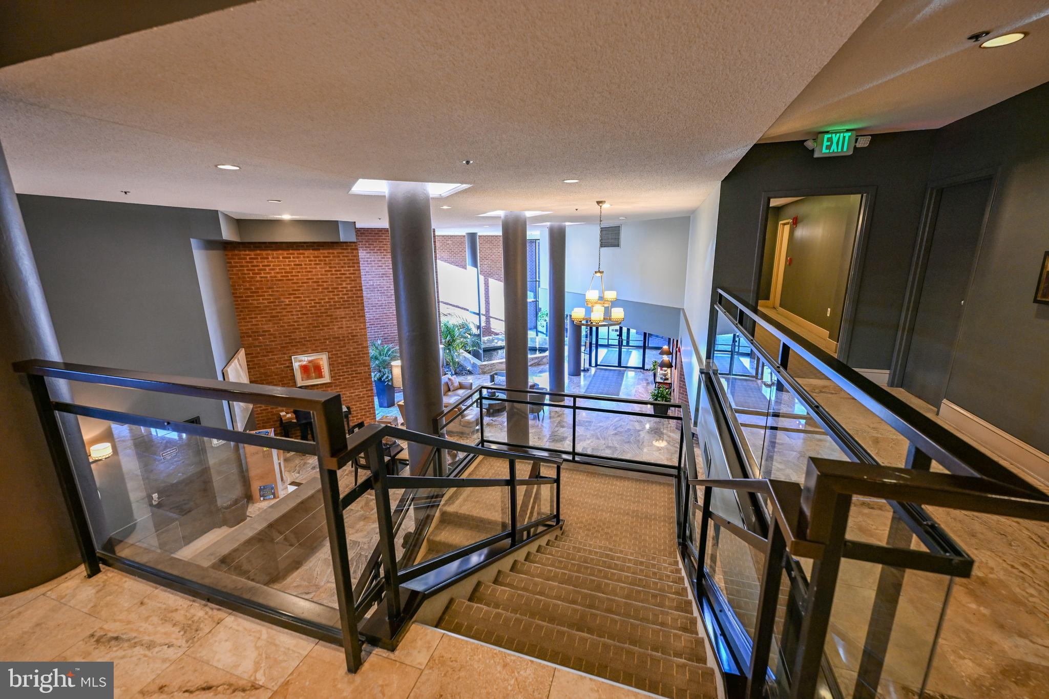 2515 Boston Street, Unit 1108 Baltimore, MD 21224 - Photo 39 of 46 Stairs to 2nd Floor