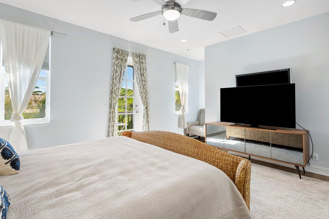 110 Southwest 1st Avenue Delray Beach, FL 33444 - Photo 24 of 48 Primary Suite w/Juliete balcony