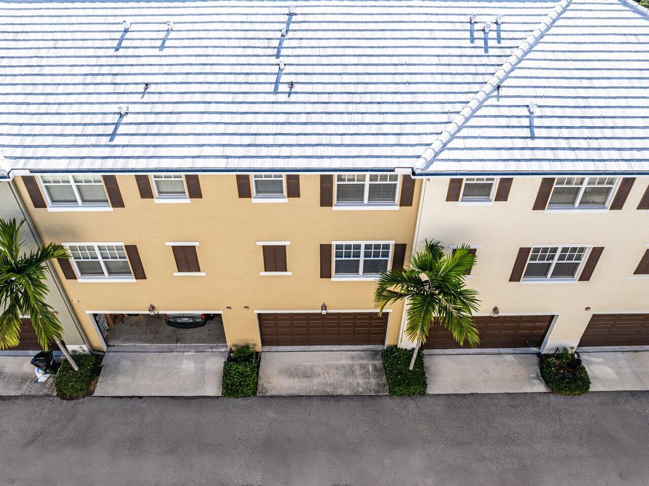 110 Southwest 1st Avenue Delray Beach, FL 33444 - Photo 29 of 48 aerial view of garage and gated entry