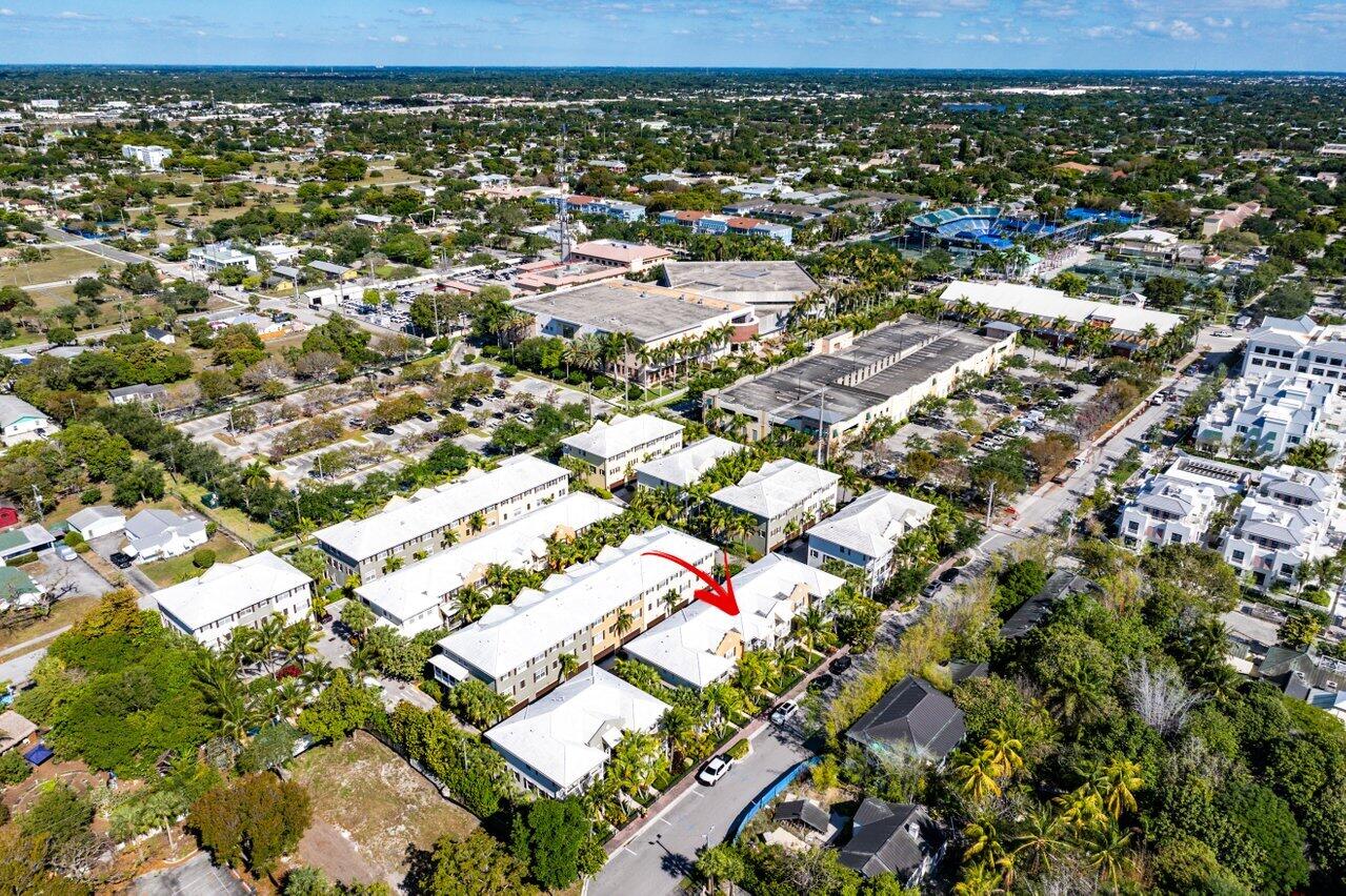 110 Southwest 1st Avenue Delray Beach, FL 33444 - Photo 37 of 48 aerial view of property