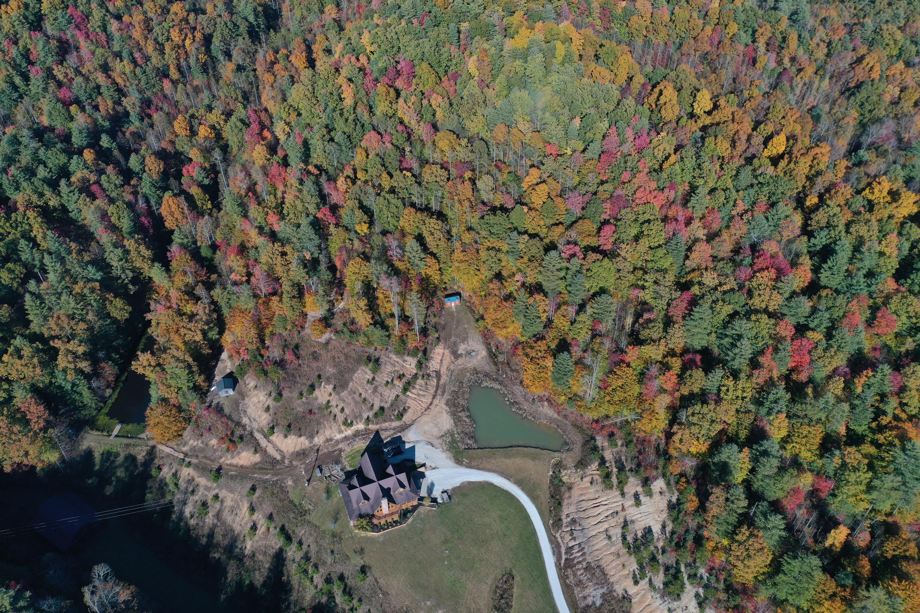 005 a straight down aerial drone shot of