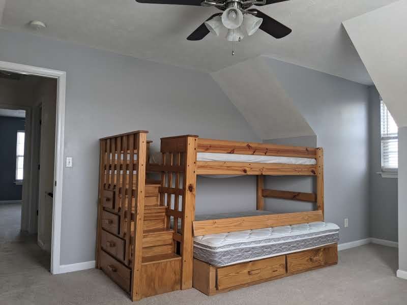 812 Blakemore Road Dickson, TN 37055 - Photo 24 of 25 a bedroom with bunk bed