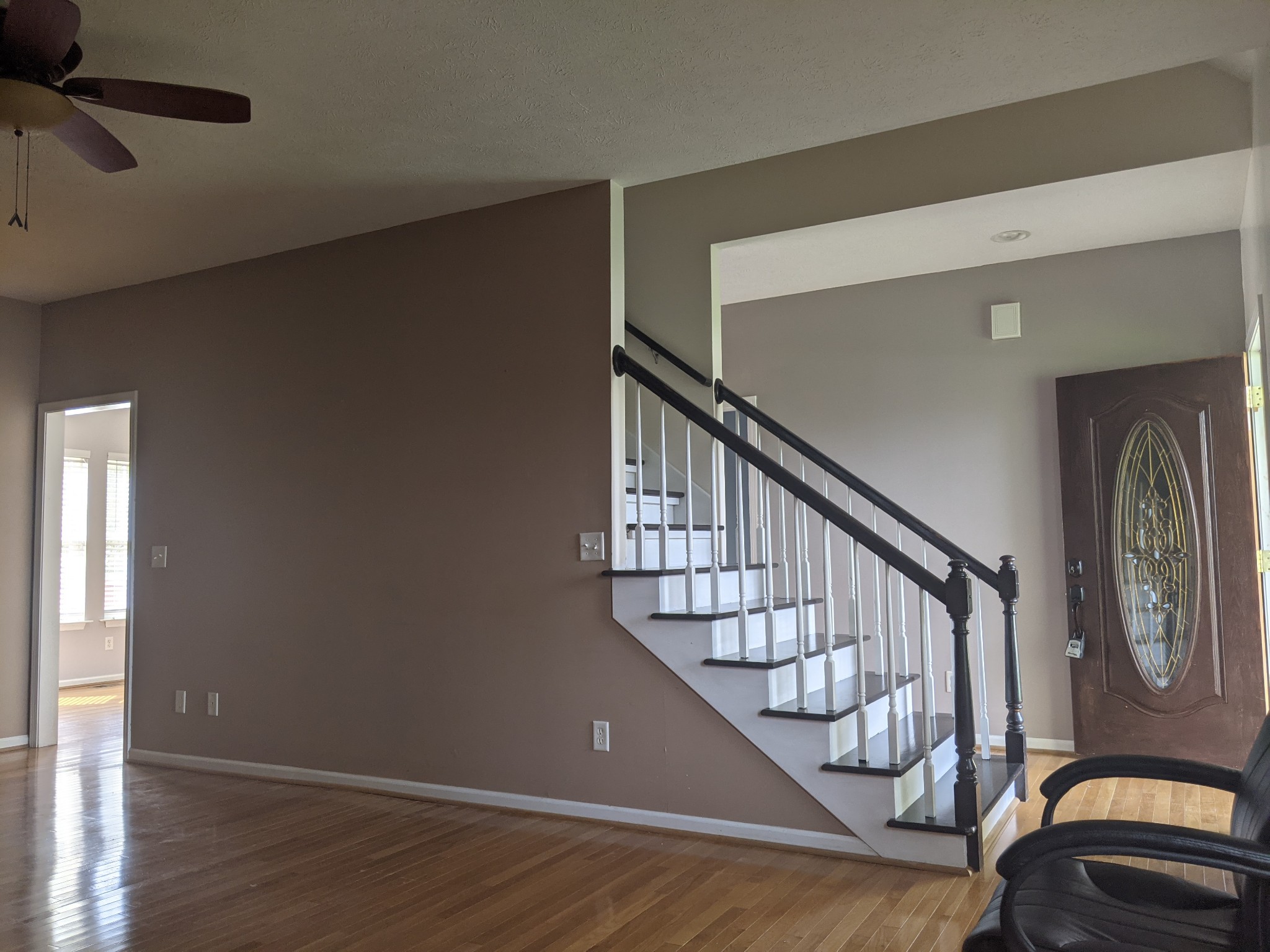 812 Blakemore Road Dickson, TN 37055 - Photo 6 of 25 a view of staircase with railing and white walls