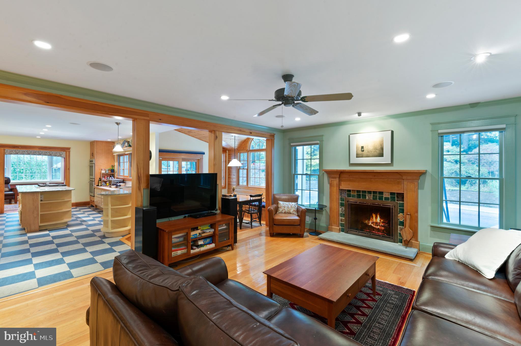 850 Hollow Road Wayne, PA 19087 - Photo 14 of 37 a living room with furniture and a fireplace