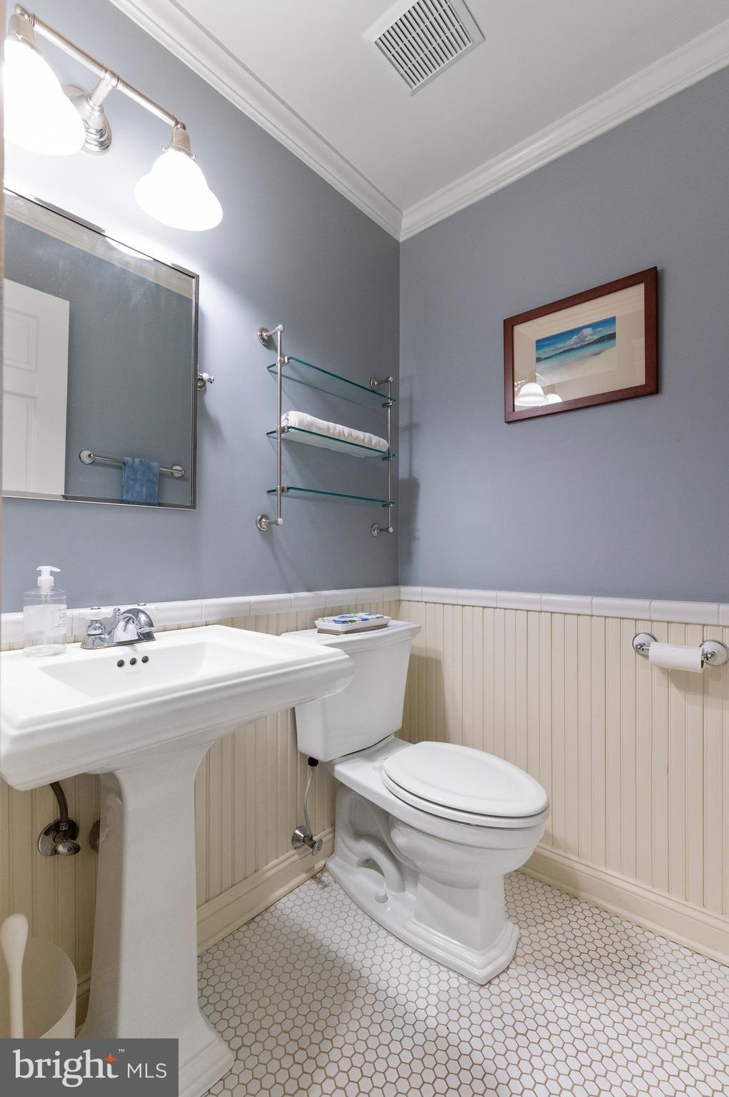 850 Hollow Road Wayne, PA 19087 - Photo 16 of 37 a bathroom with a sink toilet and shower