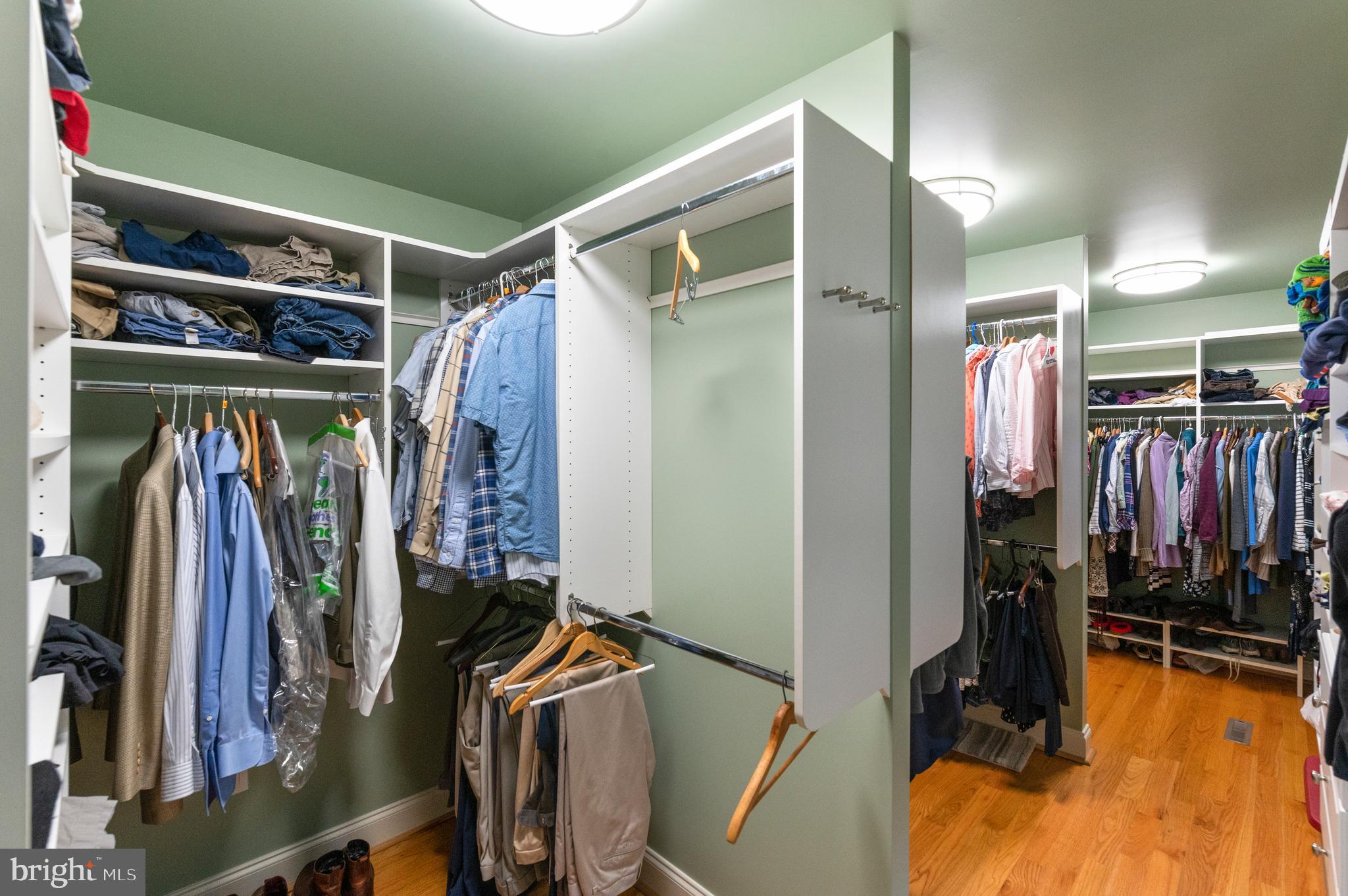 850 Hollow Road Wayne, PA 19087 - Photo 20 of 37 a view of walk in closet with clothes and shoes